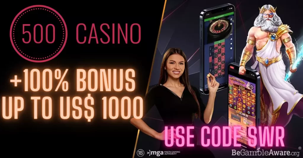 500casino banner